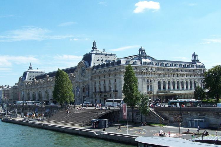 Musée d'Orsay, vue de la Seine