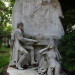 Statue en hommage à Frédéric Chopin (oeuvre de Jacques Froment-Meurice).